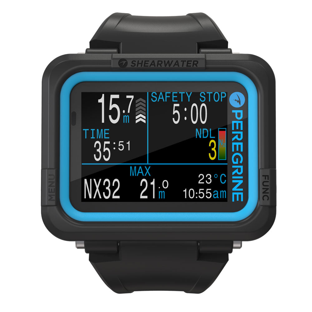 Shearwater Peregrine Dive Computer - Professional Scuba Diving Gear for Underwater Exploration & Adventure | Perfect for Recreational & Technical Divers