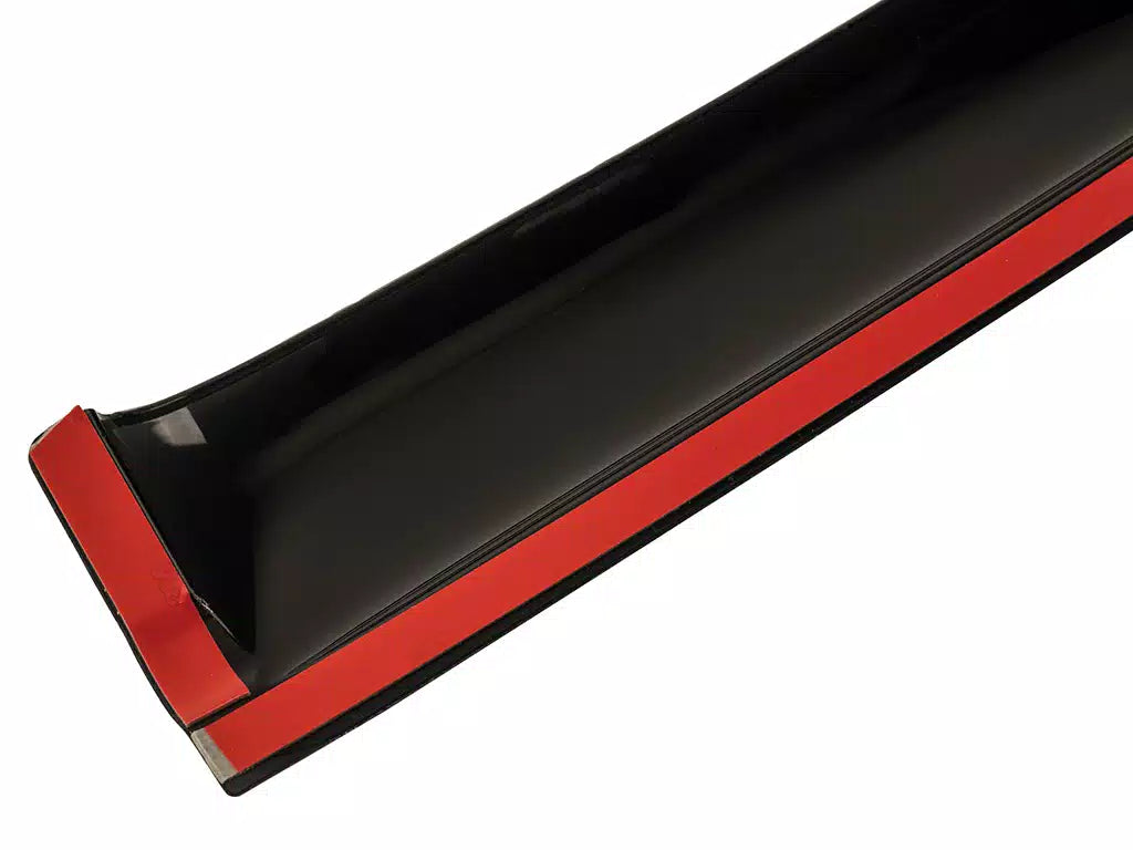 AVS Ventvisor Outside Mount Window Deflectors (2-Piece Set, Smoke) - Compatible with Dodge Challenger 2008-2023 Models - Rain Protection & Improved Airflow for Driving Comfort