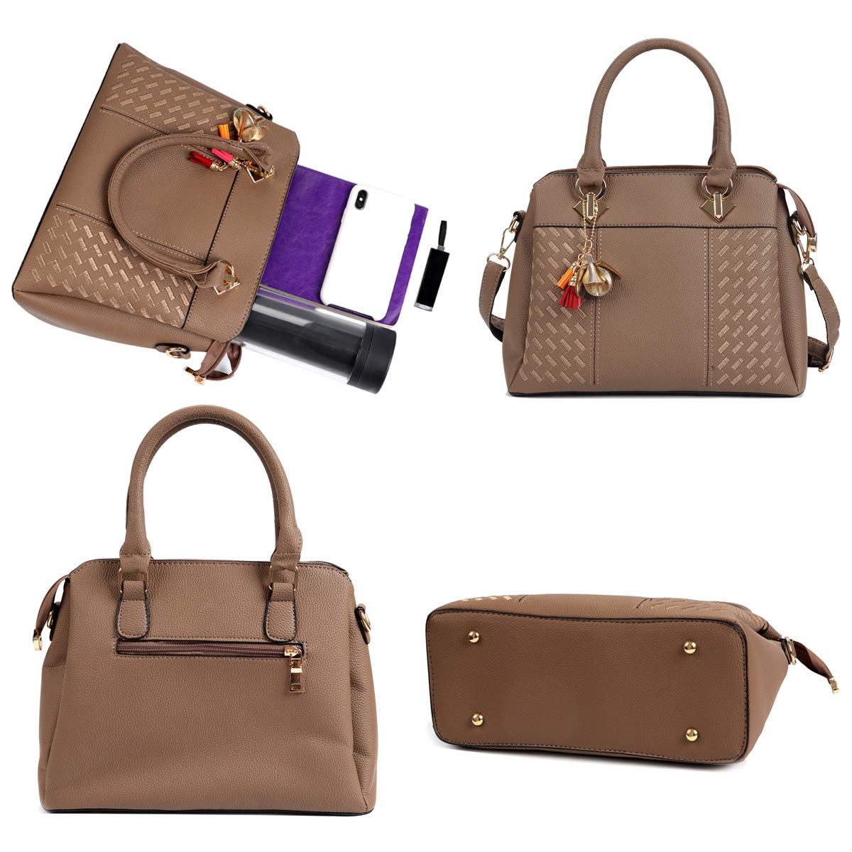 Poxas Women's Crossbody Bag - Stylish Top Handle Shoulder Purse for Daily Use