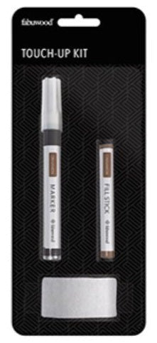 Fabuwood Cabinet Touch Up Kits - Wood Repair Marker & Finish Restorer for Kitchen Cabinets, Furniture, Flooring - Perfect for Scratches, Dents & Color Matching (3-Piece Set)