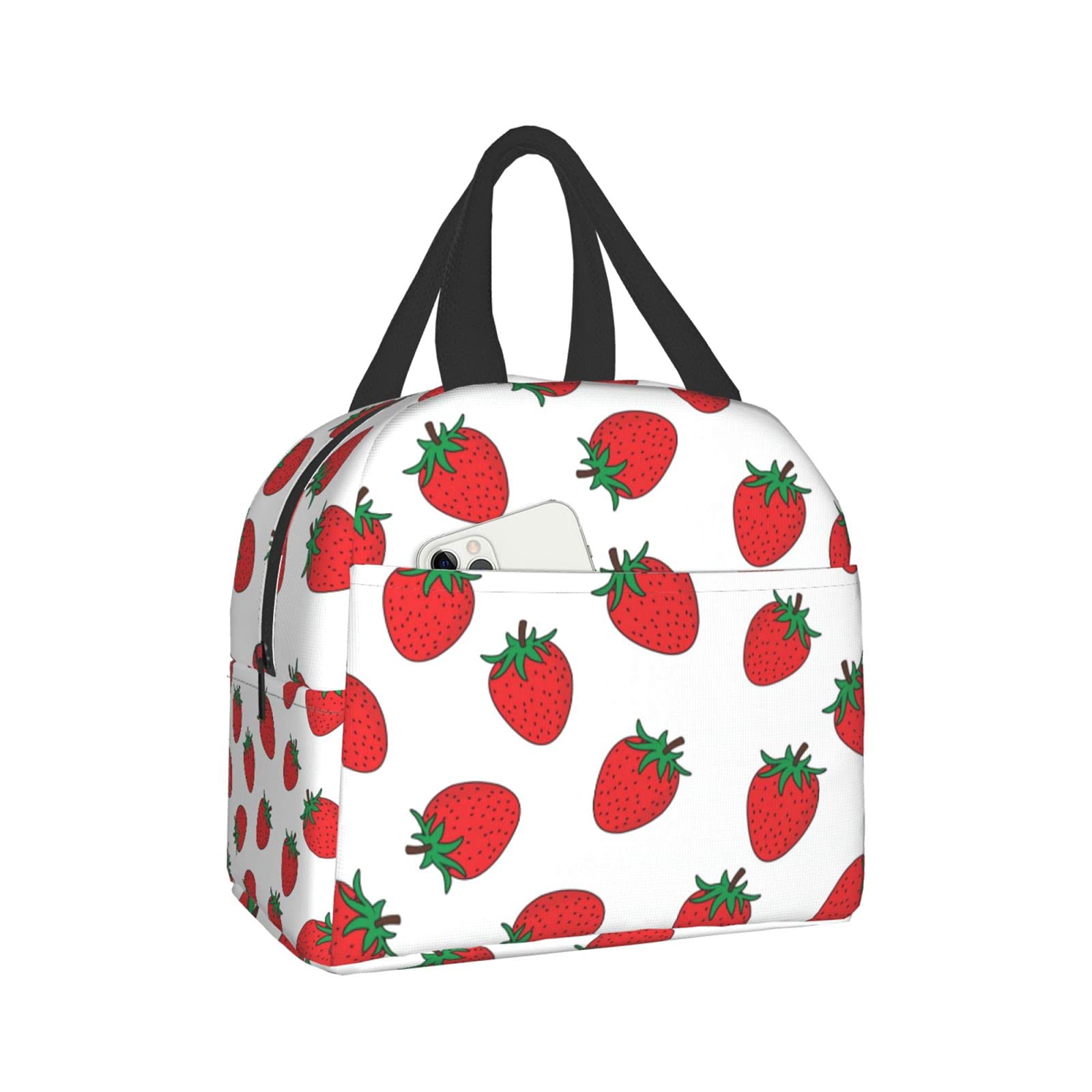 Reusable Insulated Lunch Bag for Women & Teens - Work, Travel, Picnic