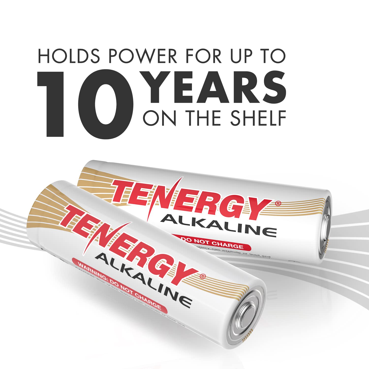 Tenergy 1.5V AA Alkaline Batteries (24 Pack) - Long-Lasting Non-Rechargeable Power for Clocks, Remote Controls, Toys & Electronics - Perfect for Home, Office & Emergency Use