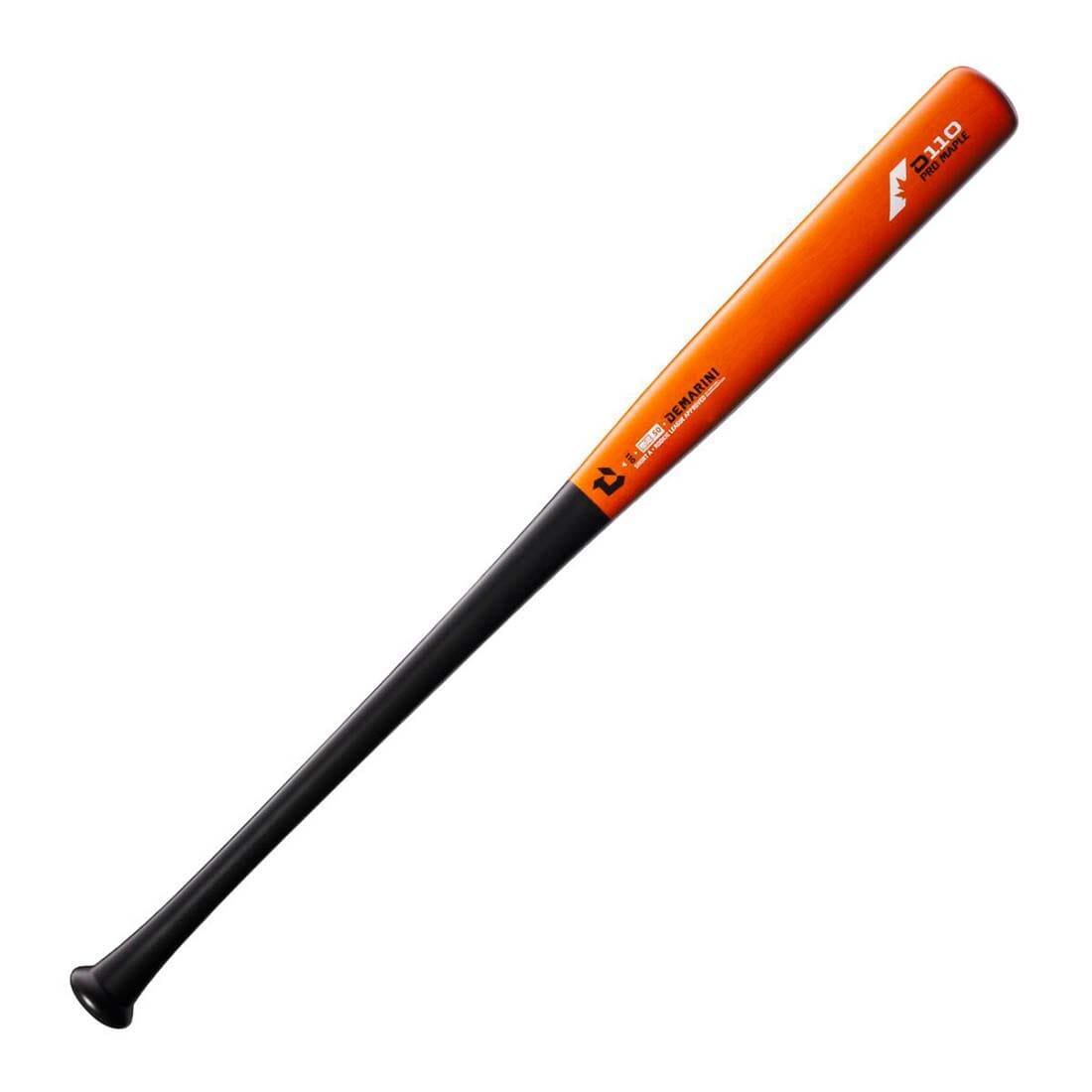 Demarini D110 Pro Maple Wood Composite Baseball Bat - WBD2372010 | High Performance for Youth & Adult Players | Perfect for Games, Practice & Training