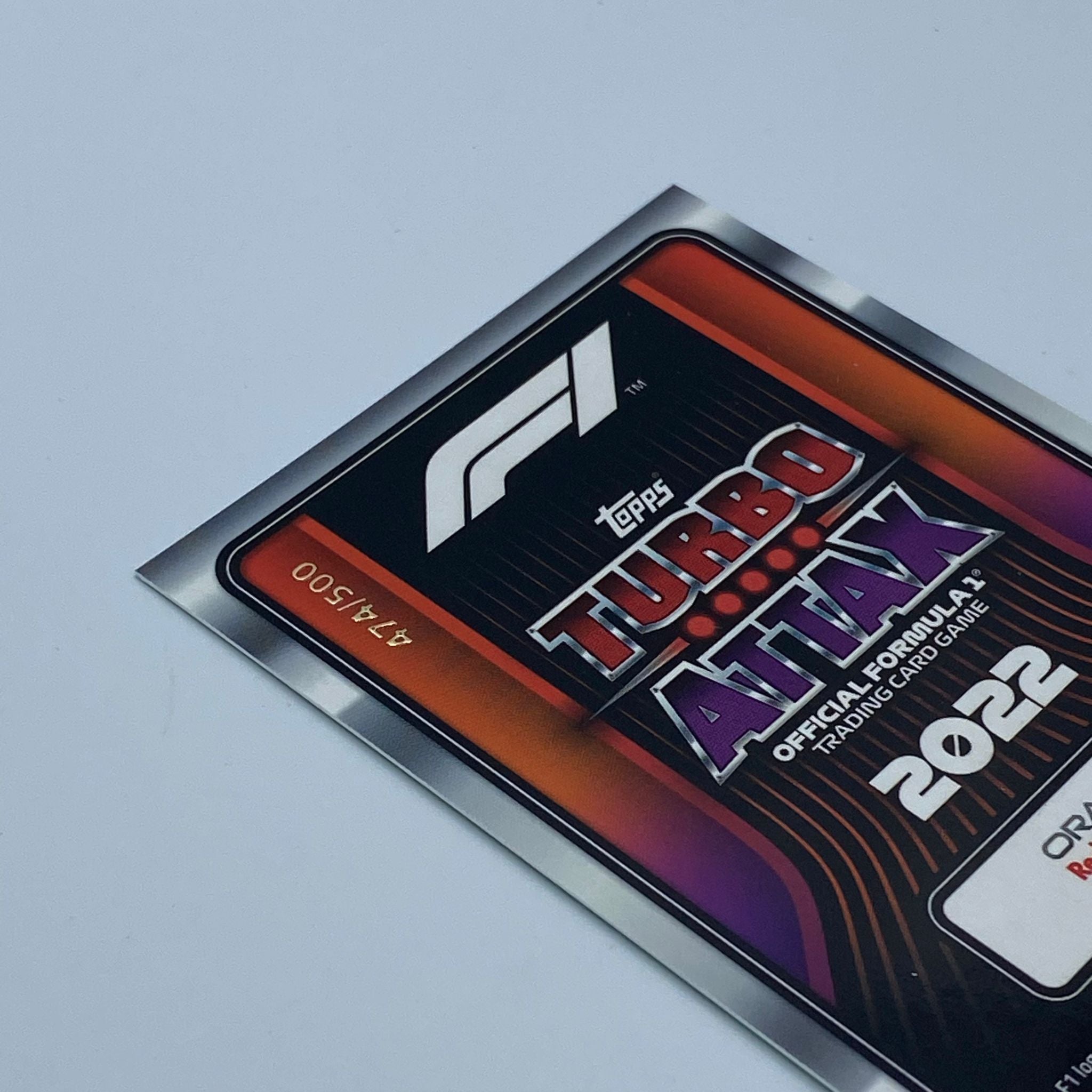 Max Verstappen #296 F1 World Champion 2021 Turbo Attax 2022 Trading Card - Limited Edition Collectible for Formula 1 Fans and Sports Memorabilia Enthusiasts - Perfect for Display, Gifts, and Trading Card Collections