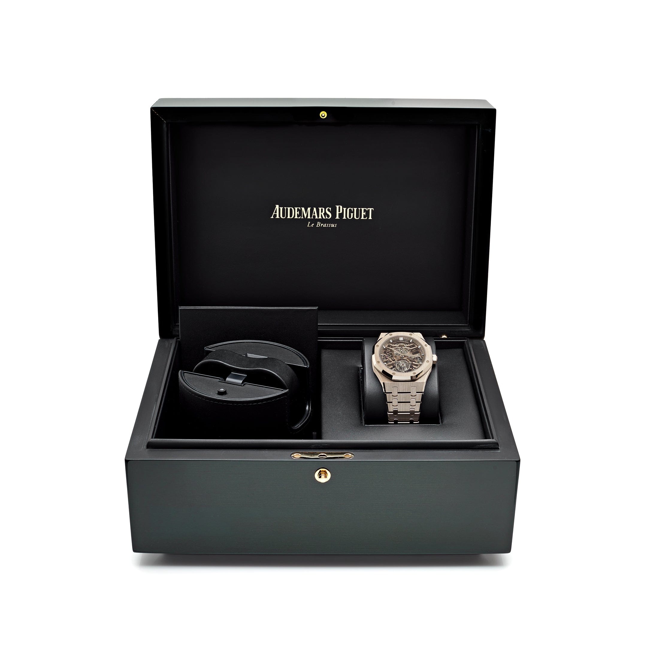 Audemars Piguet Royal Oak 26735SG.OO.1320SG.01 Men's Self-Winding Flying Tourbillon Skeleton Watch in Sand Gold - Luxury Swiss Timepiece for Business & Formal Occasions (2024 Model)