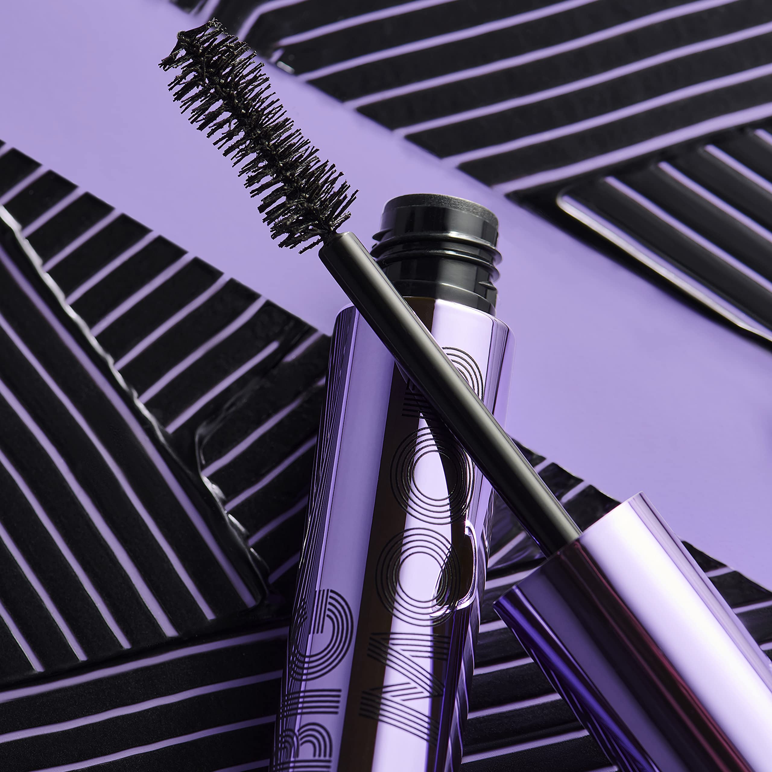 e.l.f. Big Mood Mascara - Volumizing & Lengthening Mascara with Jojoba Wax for Bold, Lifted Lashes | Long-Lasting Pitch Black Formula (0.30 fl Oz) | Perfect for Daytime Glam & Nighttime Drama