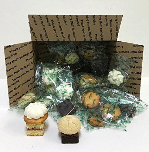 20-Piece Assorted Snack Pack - 30 Individually Wrapped Single Servings (6 Meringues, 6 Butter Cookies L888) - Perfect for Office Snacks, School Lunches & Party Favors