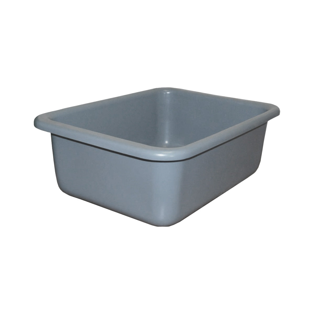 **Golden West 72216G Heavy-Duty Bus Tub / Tote Box – Gray, 16