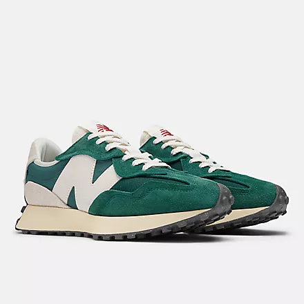 327 Sneaker for Men - Green & Spruce Colorway | Lightweight Comfortable Casual Shoes for Walking, Running & Everyday Wear