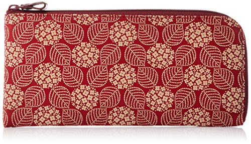 Red Chicken Deerskin x White Lacquer Hydrangea Pattern 2315-13-174