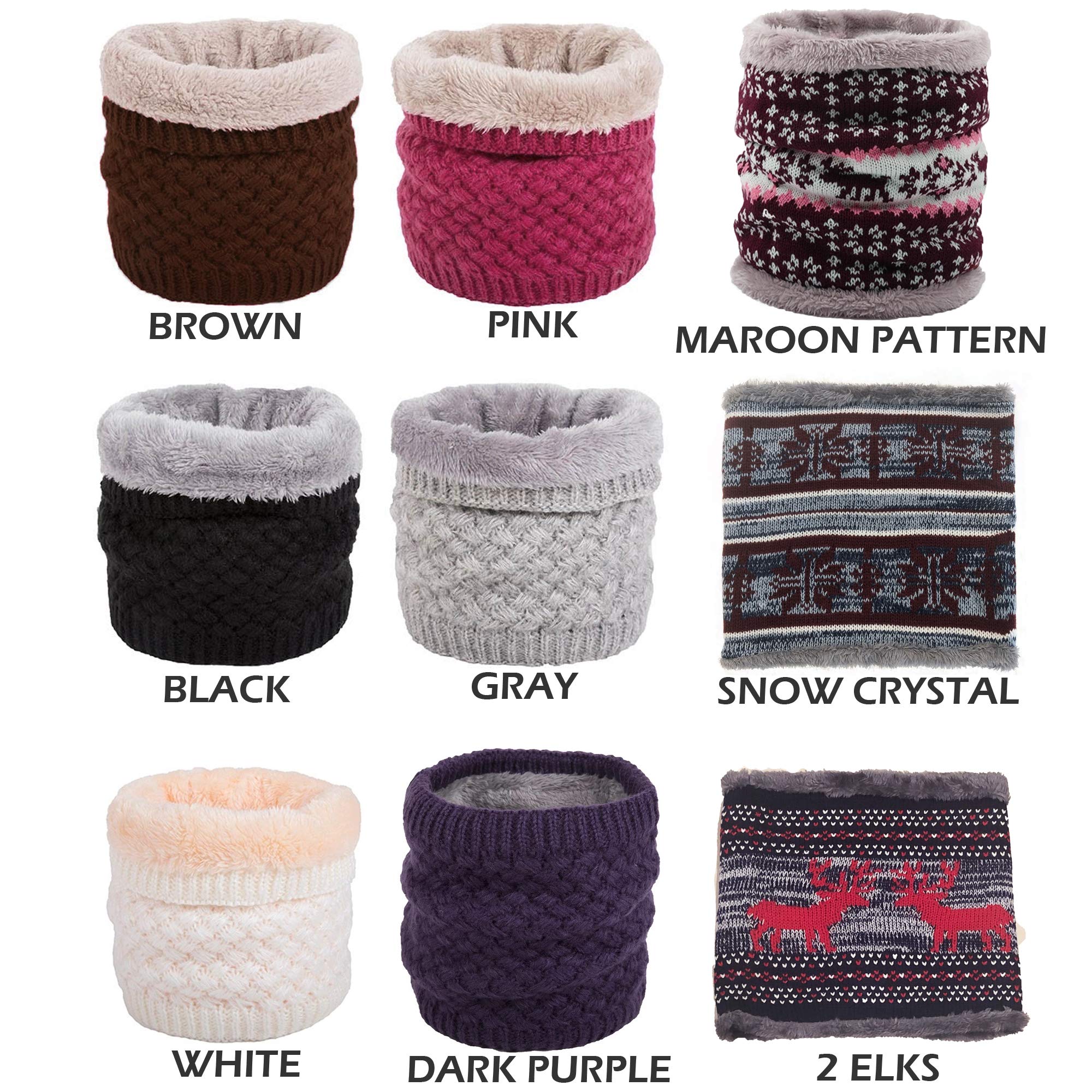 Winter Neck Warmer Tube Scarf for Women & Men - Soft Fleece Cold Weather Accessory for Skiing, Snowboarding & Outdoor Activities | Spotlight Hosiery