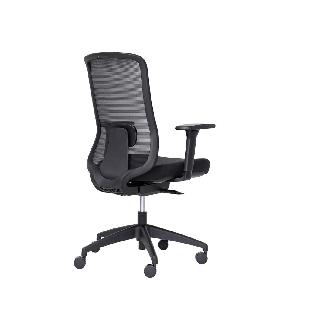Buro Elan Ergonomic Office Chair - Adjustable Lumbar Support & Breathable Mesh Back - Home & Office Desk Chair for Long Hours Sitting - Perfect for Workstations, Gaming & Study Spaces