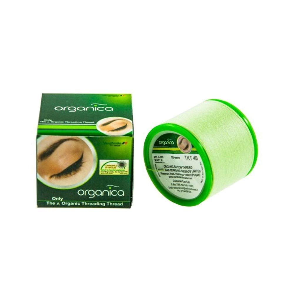 Organic Eyebrow Threading Kit - 8 Spools of Premium Thread for Perfect Brows | Ideal for Home Salon & Professional Use