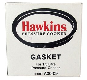 Hawkins A00 09 Pressure Cooker Gasket Sealing Ring - Replacement for 1.5L Cookers | Durable Silicone Seal for Prestige, Hawkins & Compatible Models | Perfect for Home Cooking, Canning & Meal Prep