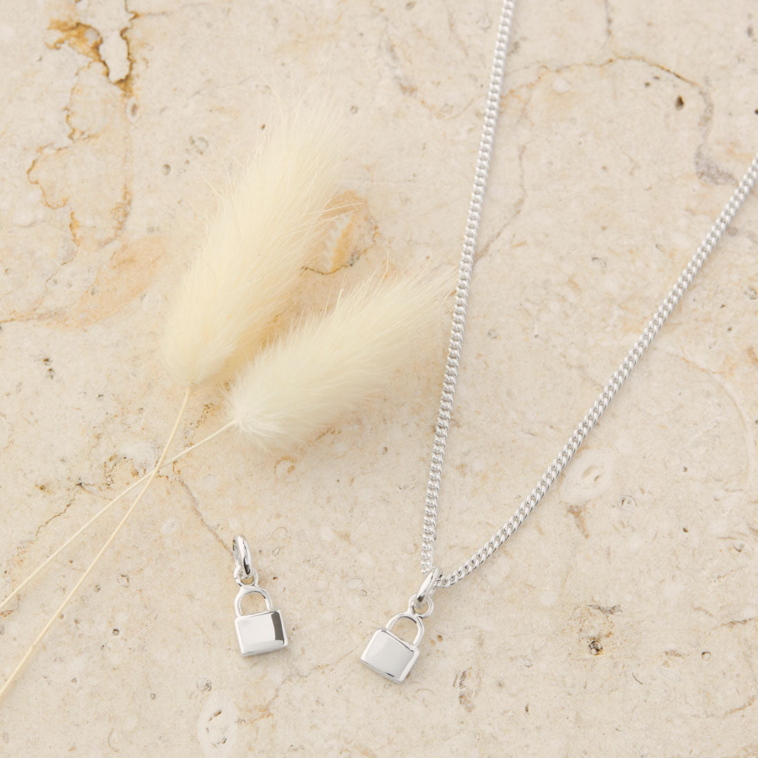 Stylish Padlock Necklace Charm - Elegant Jewelry for Women & Girls | Perfect for Everyday Wear, Gifts & Special Occasions