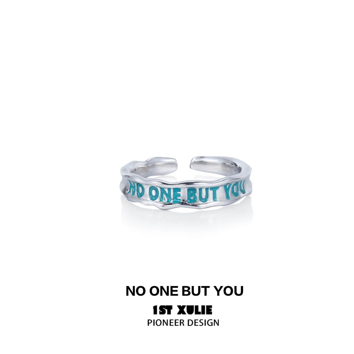Rose Believer S925 Sterling Silver No One But You Rings™ - Elegant Promise & Wedding Bands for Women, Couples & Engagement Gifts
