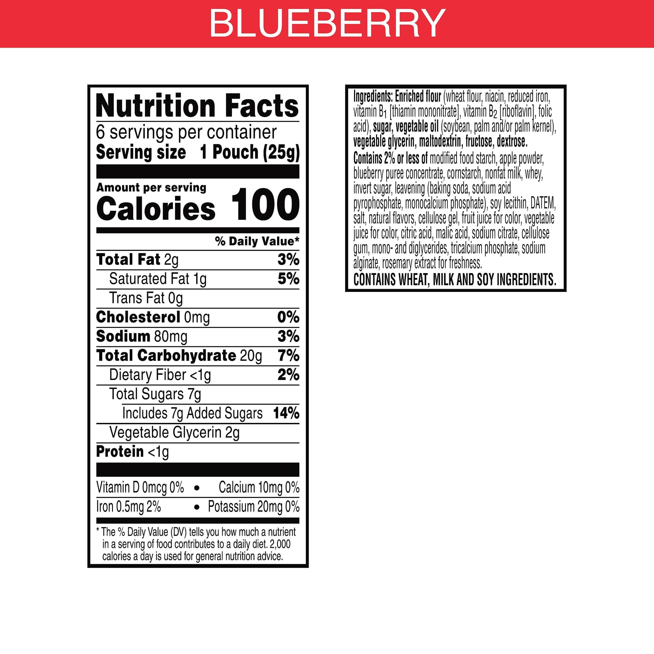 Special K Bar Pastry Crisps - 100 Calorie Blueberry Breakfast Bars (8 Boxes, 96 Count) | Healthy On-the-Go Snack for Work, School & Travel