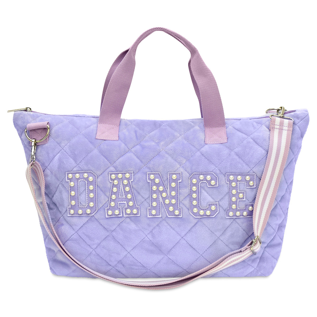 Iscream Love to Dance Overnight Bag - Stylish Travel Duffel for Dance Competitions & Sleepovers | Perfect for Dance Recitals, Gym, Weekend Getaways