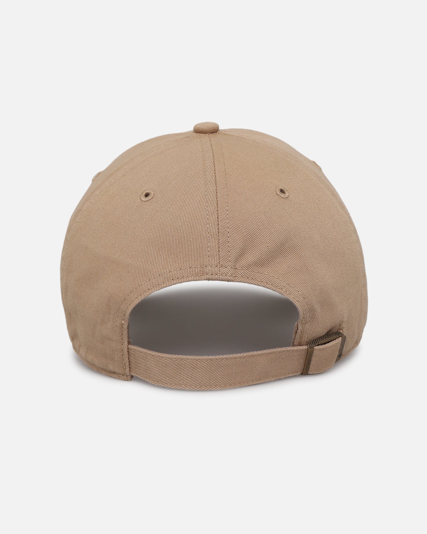 47 Brand Texas Longhorns 47 Clean Up Strapback Adjustable Hat - Khaki/White - Casual Baseball Cap for Sports Fans & Outdoor Activities