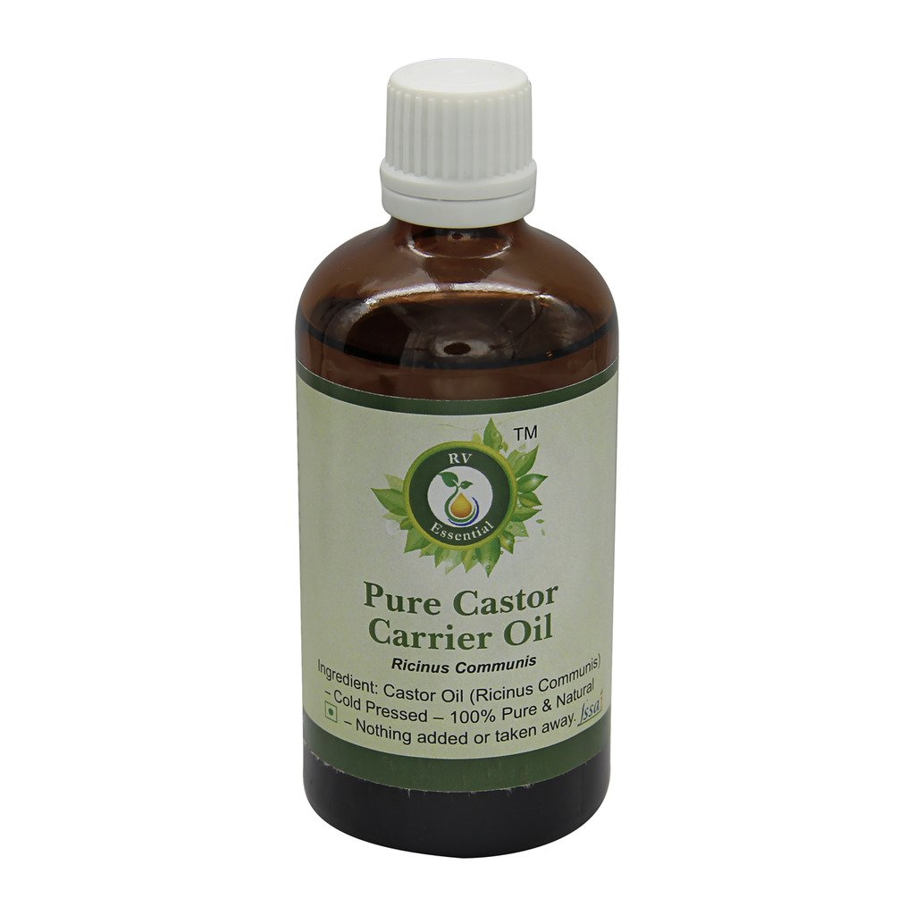 Pure Castor Oil 50ml - 100% Natural Ricinus Communis Carrier Oil for Hair Growth, Skin Care & Eyelash Enhancement | Perfect for DIY Beauty & Massage Therapy