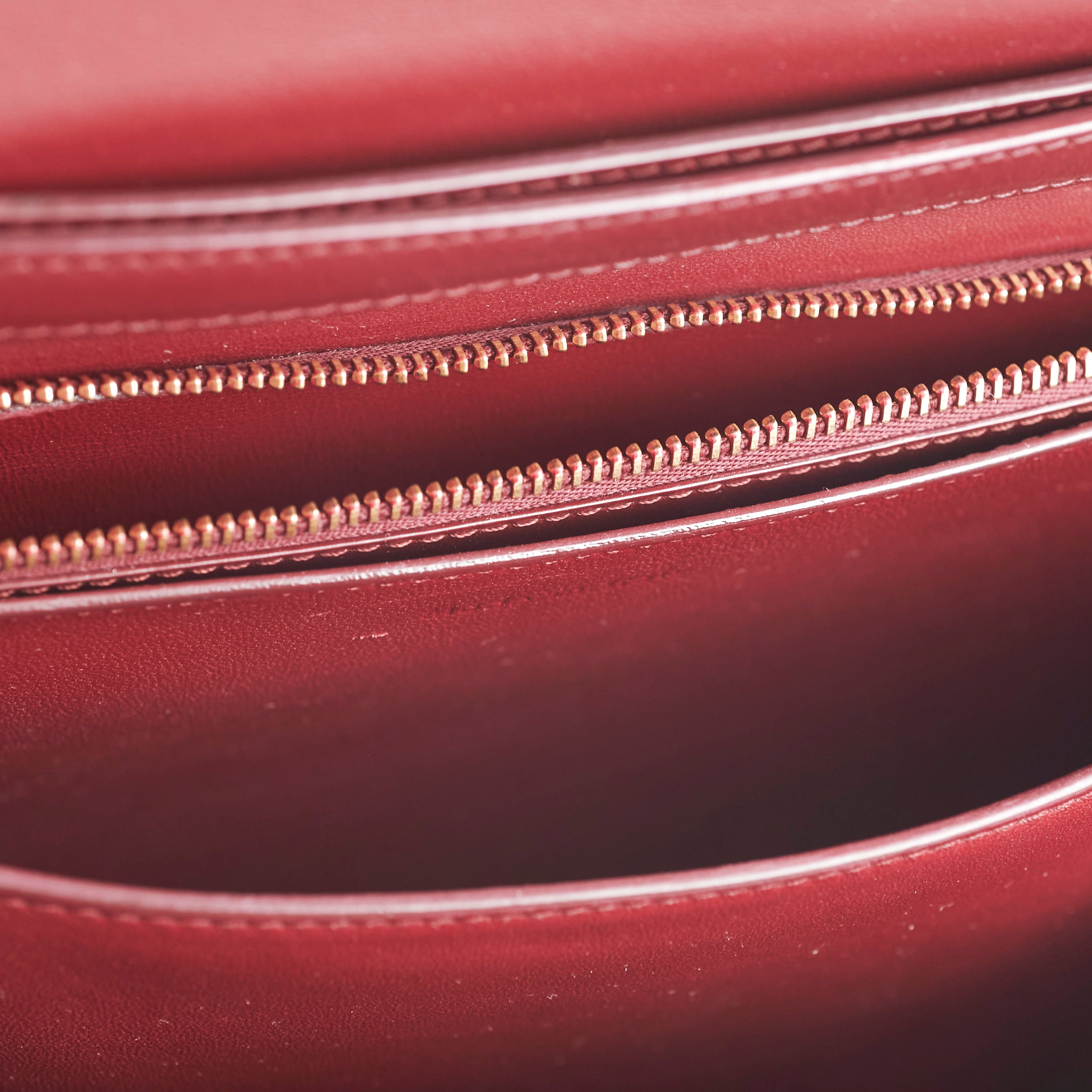 Celine Medium Box Burgundy Leather Crossbody Bag for Women | Luxury Designer Shoulder Purse | Perfect for Work, Travel & Evening Out