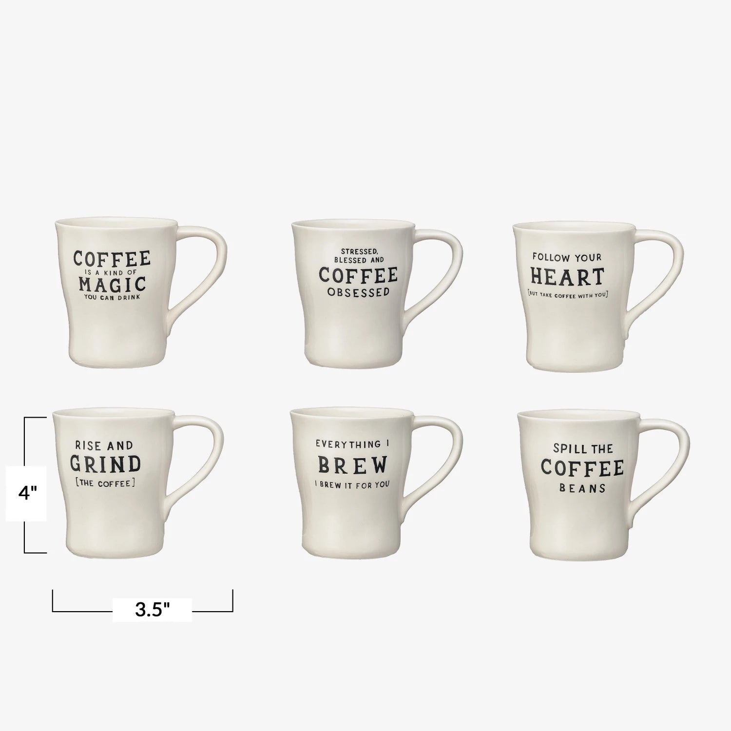 Funny Coffee Mug with Inspirational Quotes - Perfect for Office, Home & Gifts | Ceramic Travel Mug for Tea & Hot Drinks