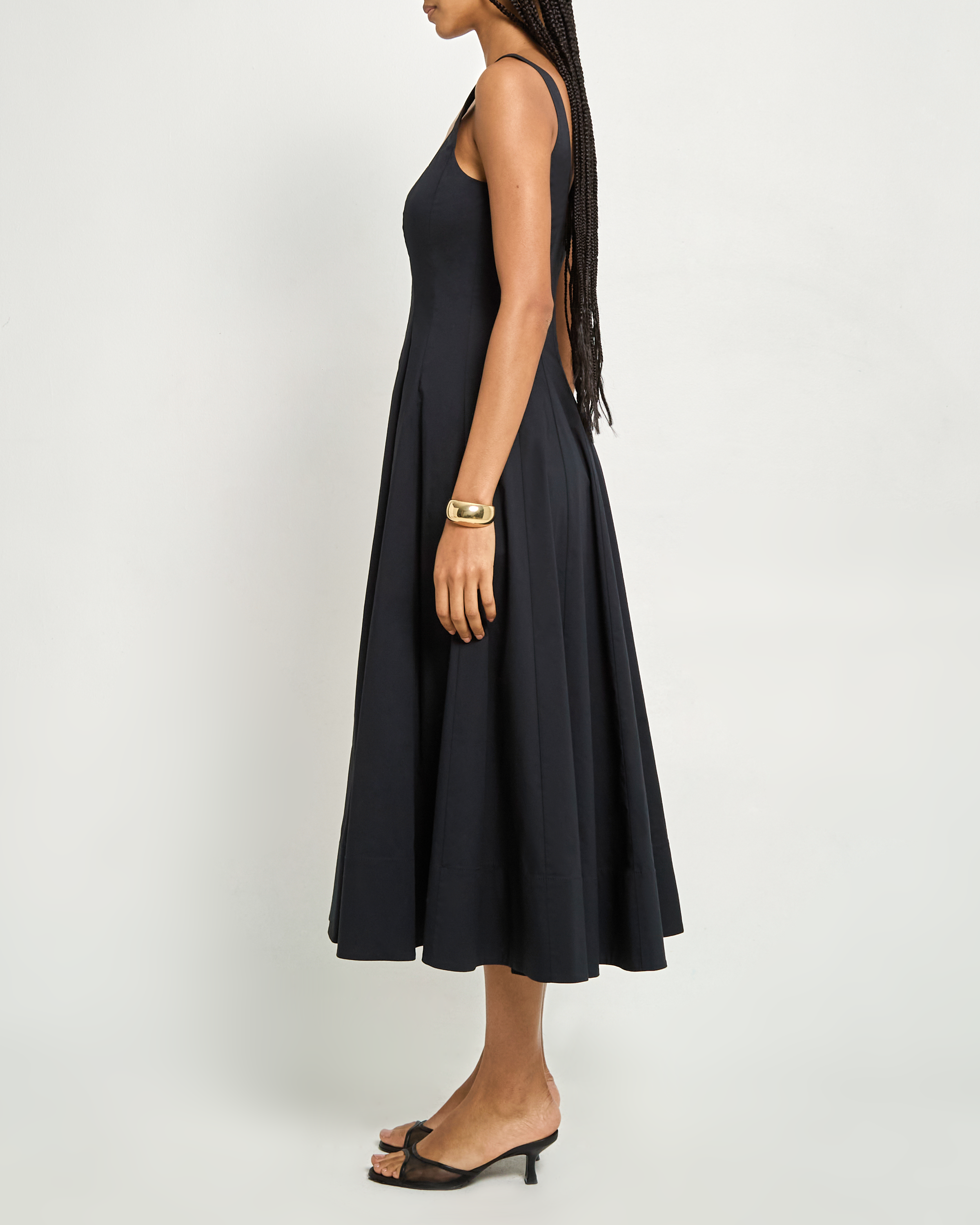 Calloway Women's Black Dress - Elegant & Comfortable Casual Wear for Office, Party & Daily Outfits