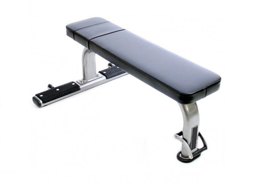 Warrior Commercial Flat Bench - Heavy Duty Adjustable Weight Bench for Home Gym & Strength Training | Perfect for Bench Press, Dumbbell Workouts & Full Body Exercises