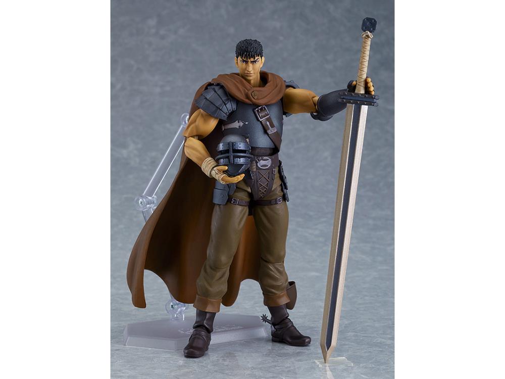 Figma #501 Guts Band of the Hawk Ver. (Repaint Edition) - Berserk Anime Action Figure - Collectible Model for Display & Cosplay