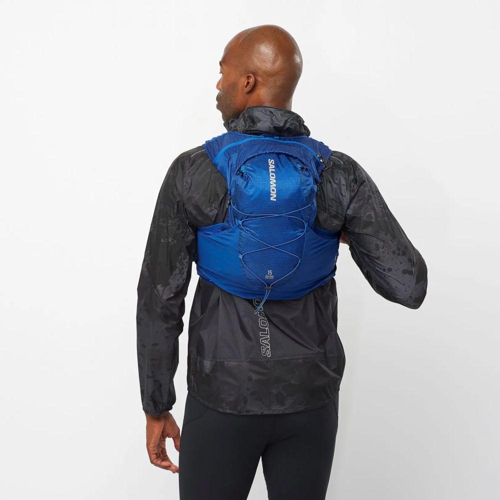 Salomon Unisex Adv Skin X Season 15 Hydration Vest Set - Lightweight Running Pack for Trail Runners & Hikers - Perfect for Long-Distance Running, Marathon Training & Outdoor Adventures