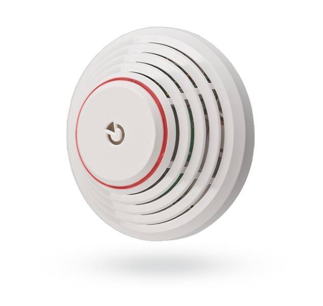 JA 111ST A BUS Combined Smoke and Heat Detector with Fire & Burglar Alarm Siren - Ideal for Home Security, Office Safety, and Commercial Building Protection