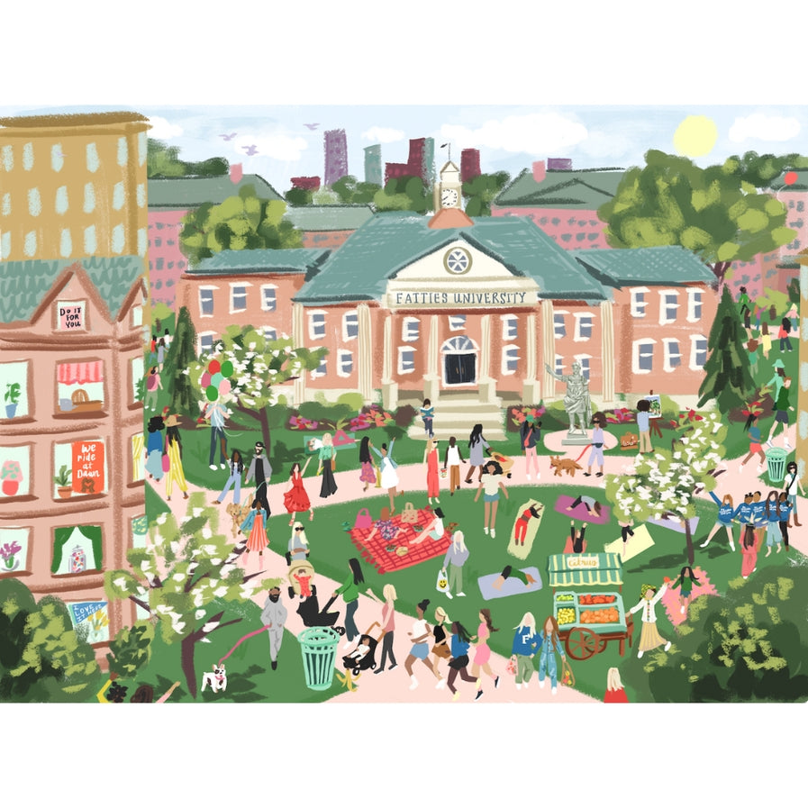 I Love It Here! 1000 Piece Jigsaw Puzzle - Fun Family Game Night Activity & Home Decor Gift for Puzzle Lovers