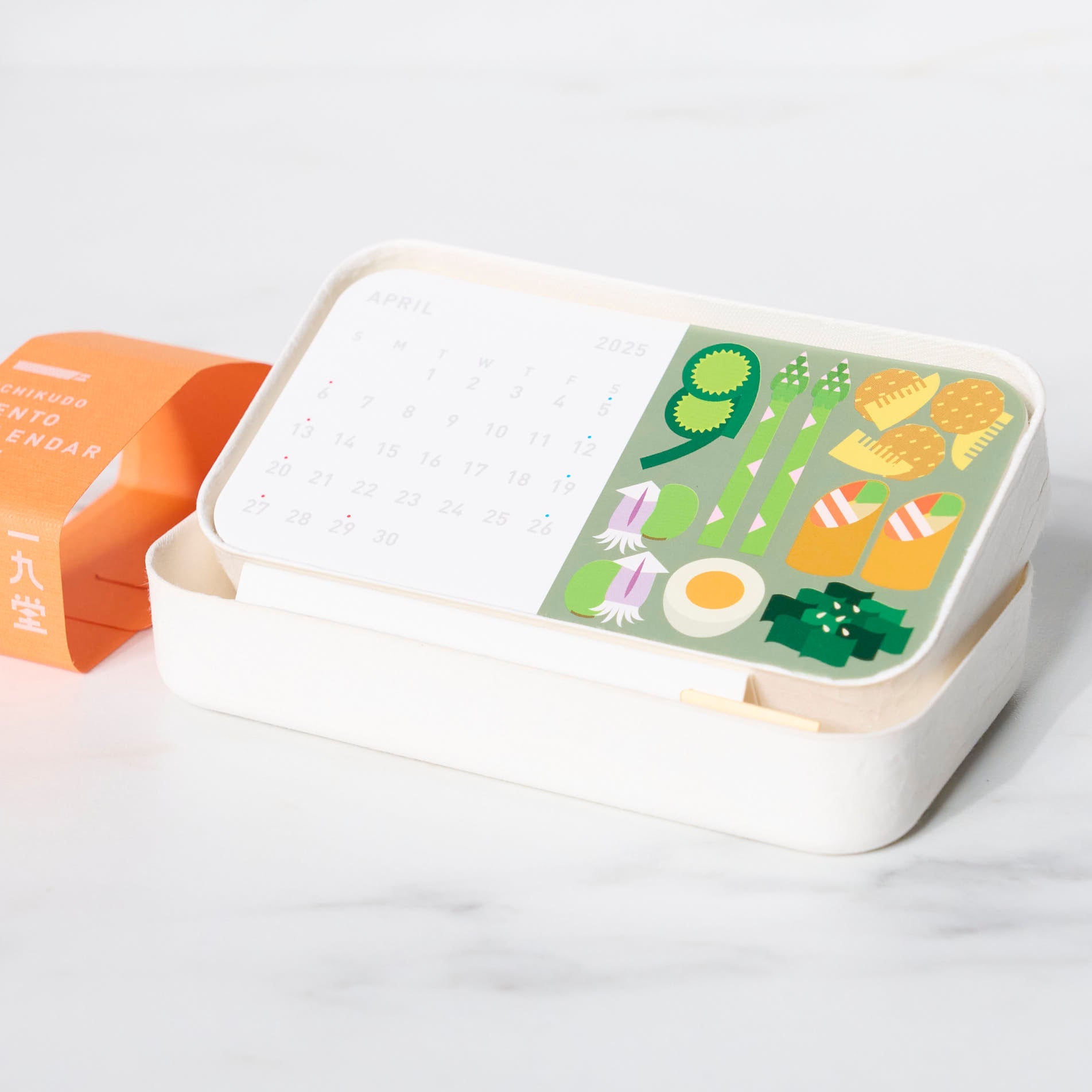2025 Bento Calendar - Stylish & Functional Japanese Lunch Planner for Meal Prep & Organization | Perfect for Office, School & Home Use