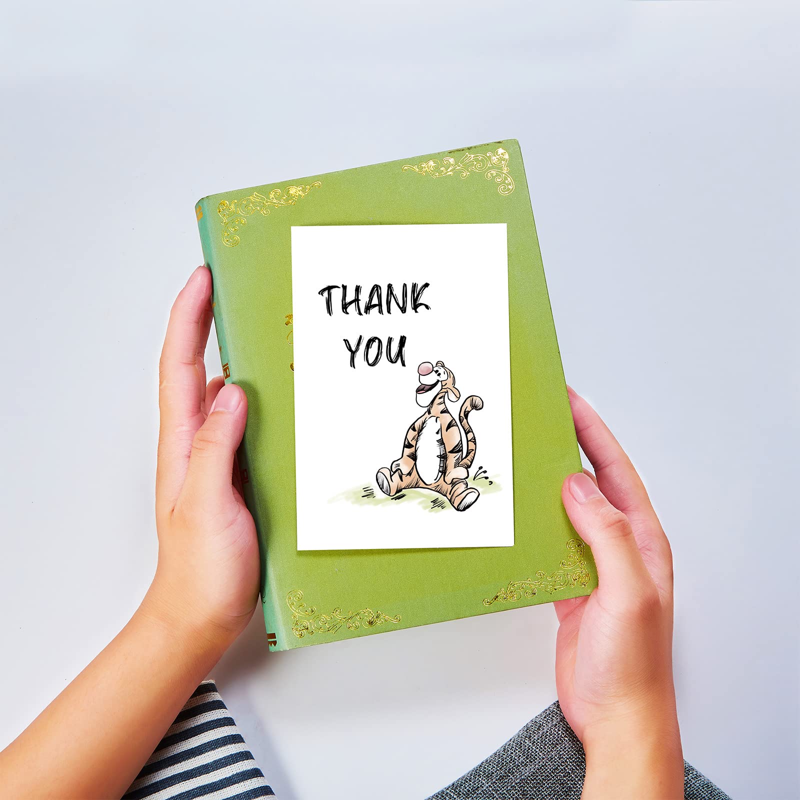 40 Pack Bear Thank You Cards with Envelopes & Stickers - Blank Greeting Note Cards for Wedding, Employee Appreciation, Business, Baby Shower - 4x6 Inch - Perfect for Gratitude Notes, Thank You Messages and Special Occasions