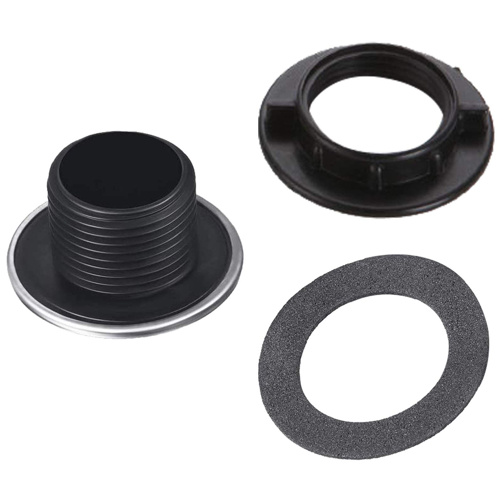 5PCS Stainless Steel Faucet Hole Cover for Kitchen Sink & Bathroom - Durable Tap Hole Protector for Home, RV & Commercial Use