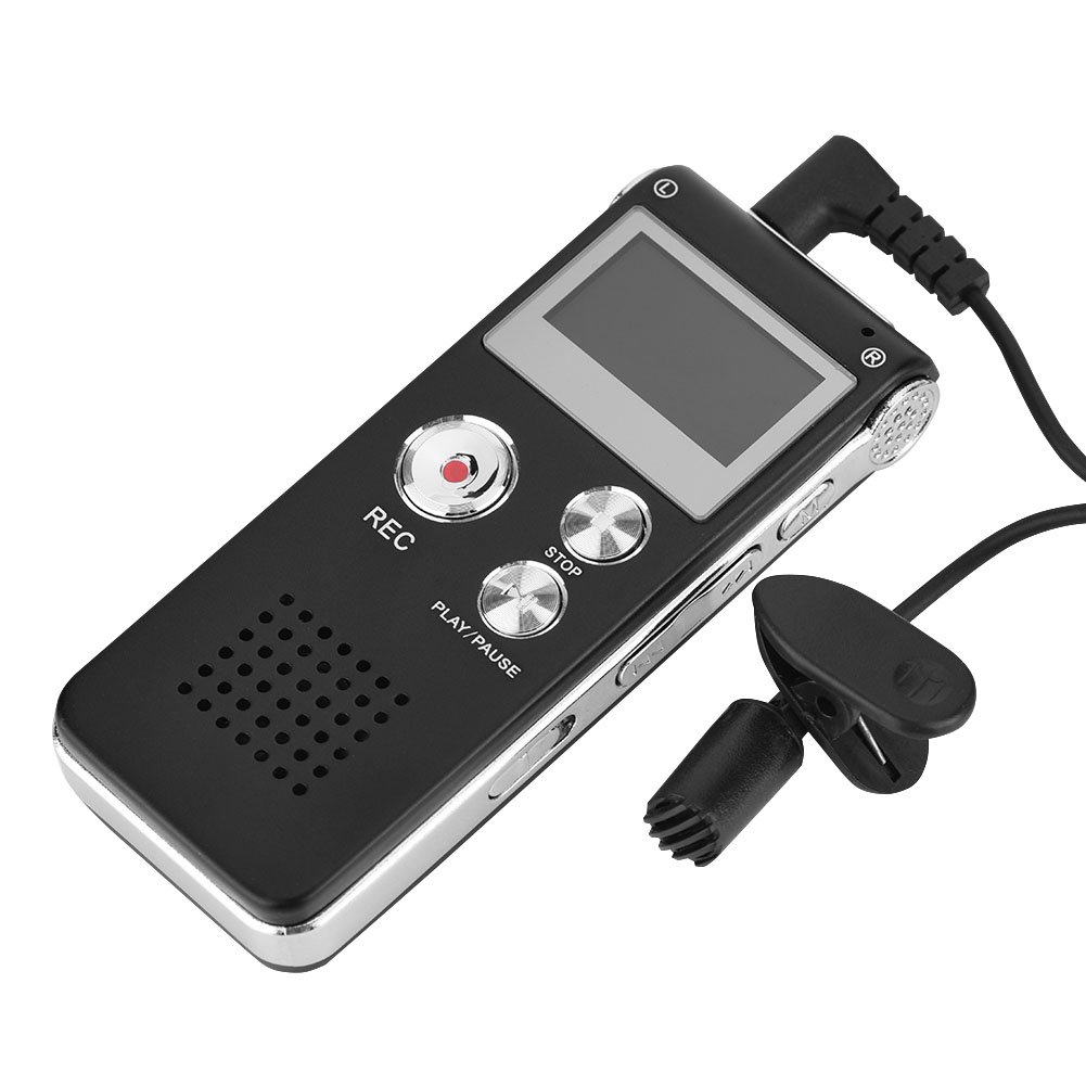 8GB Digital Voice Recorder with LCD Display - Portable Audio Recorder Pen for Lectures, Meetings & Interviews | Voice Activated & Phone Call Recording Feature