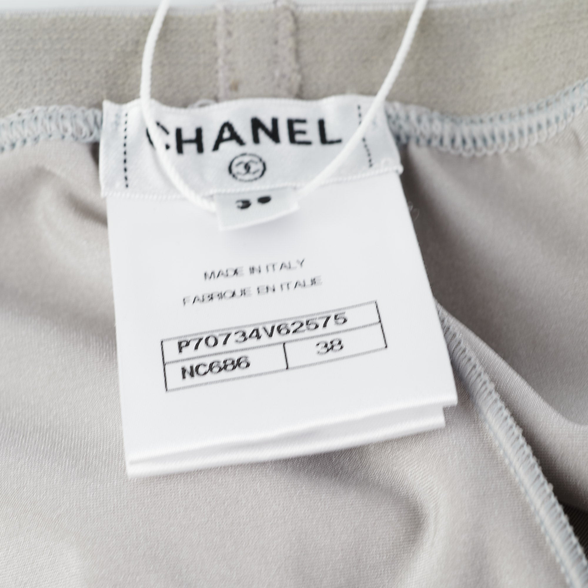 Chanel Grey Leggings for Women - High Waisted Yoga Pants, Soft Stretchy Workout Tights - Perfect for Gym, Running, Lounge & Everyday Wear