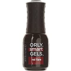 Orly Smartgels Nail Polish - Red Flare (0.18 fl oz) | Long-Lasting Gel Effect | Perfect for Manicures, Pedicures & Nail Art | Salon-Quality at Home