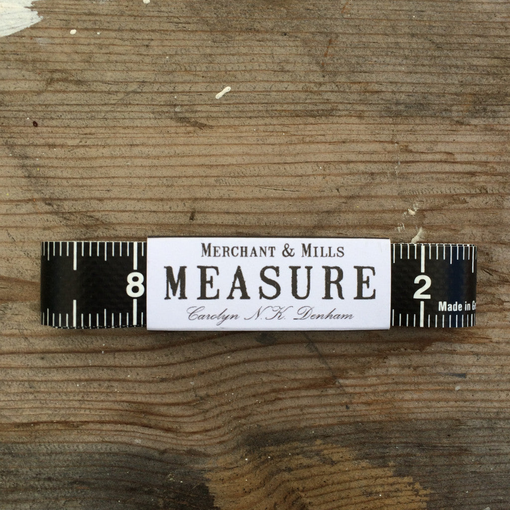 Merchant Mills Custom Tape Measure - High Precision Retractable Measuring Tool for Tailoring, Construction & DIY Projects