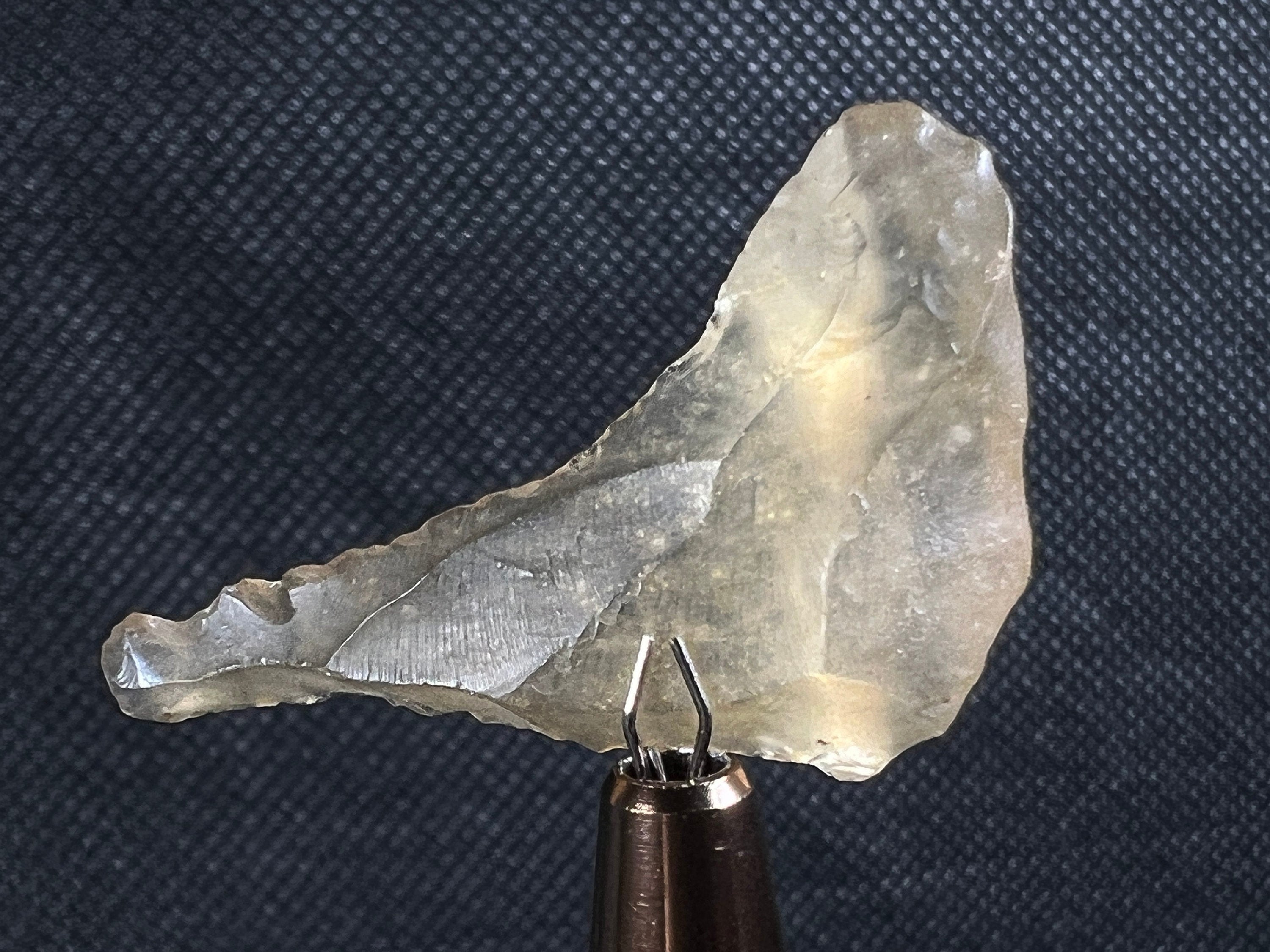 Libyan Desert Glass Raw Crystal - Rare 2.8g Natural Stone for Chime Making | Unique Spiritual Gift & Home Decor | Healing Crystals for Meditation, Energy Work & Jewelry Crafting