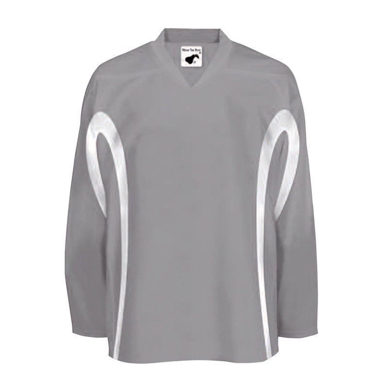 Pearsox House League Hockey Jersey - Silver - Perfect for Youth & Adult Hockey Games, Practices & Team Sports