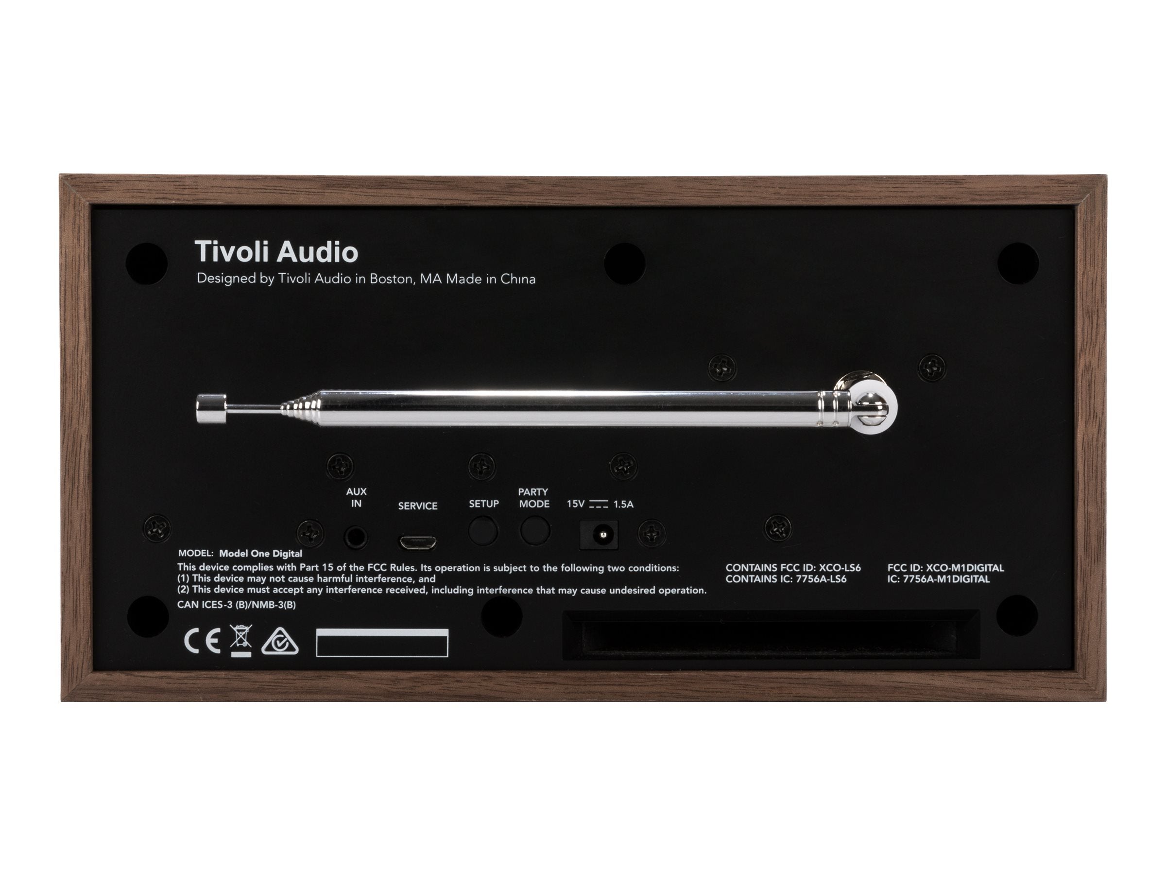 Tivoli Audio Model One Digital FM/AM Radio with Bluetooth - Premium Sound Quality for Home, Office, and Outdoor Use