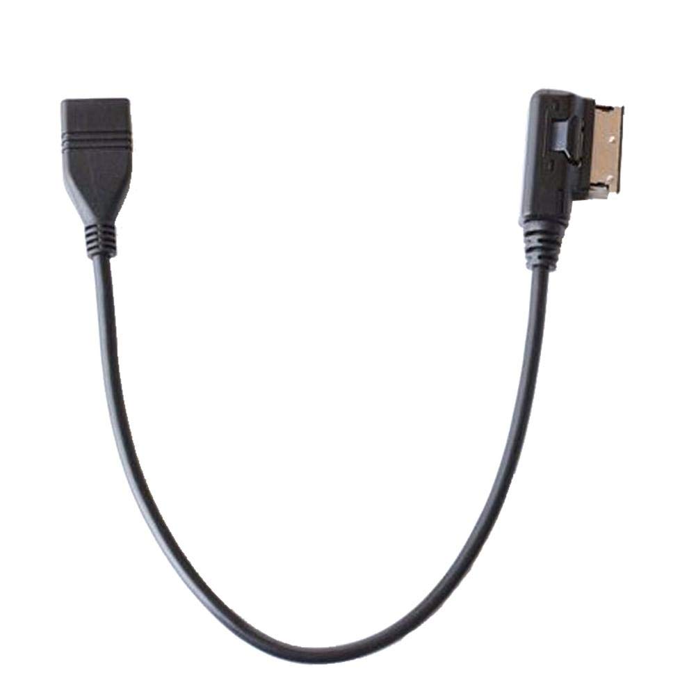 Original MMI to AUX Cable Adapter - USB Music Interface AMI MMI MP3 Cable for Audi S4 S5 S6 - Car Audio Auxiliary Input for Smartphone Music Streaming & Hands-Free Calling