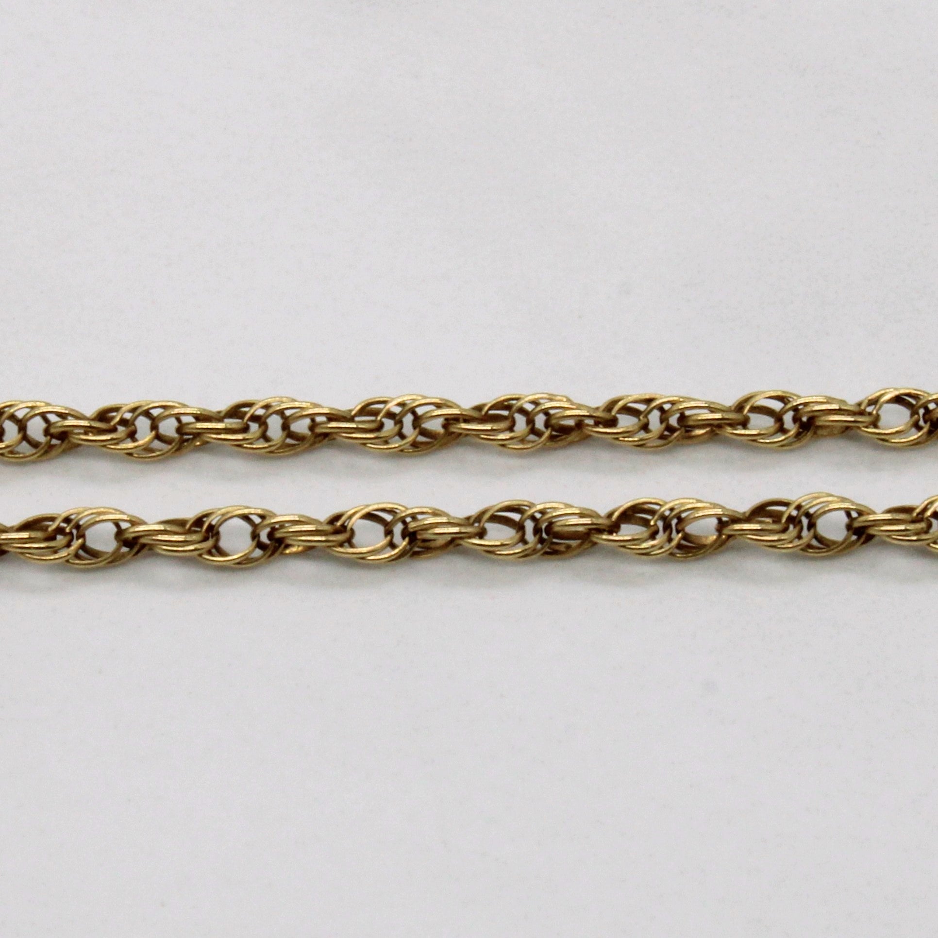 10K Yellow Gold Rope Chain Necklace for Women - 21 Inch Solid Gold Rope Chain Jewelry - Perfect for Everyday Wear, Gifts & Special Occasions