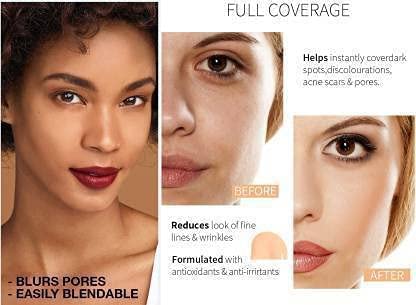 Waterproof 3-in-1 Makeup Combo: Eyeliner, Mascara with Kajal & Matte Liquid Foundation + 5-in-1 Lipstick - Perfect for Daily Wear, Parties & Special Occasions
