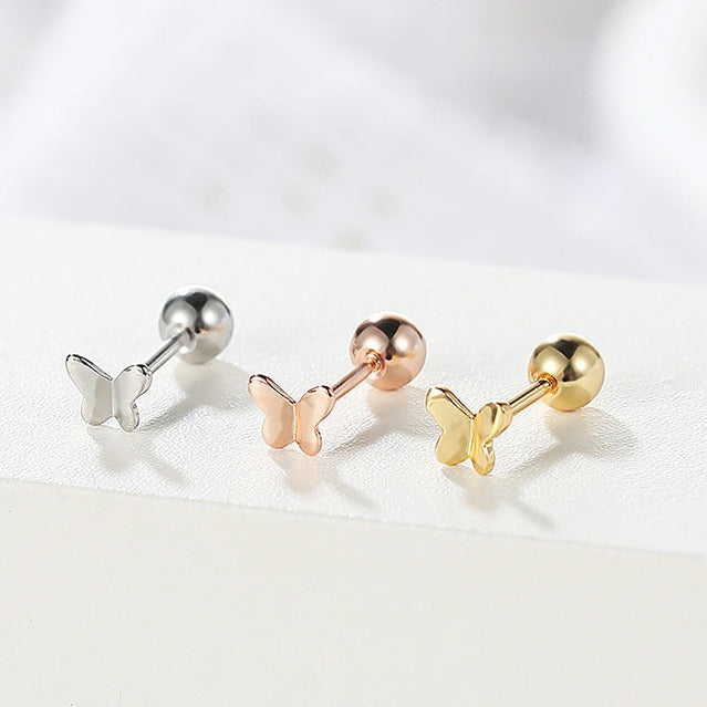 20G Sleeper Cartilage Stud Earrings - Stainless Steel Tiny Hoop Earrings for Cartilage Piercing | HSPJ271 | Perfect for Everyday Wear, Gifts & Stacking with Other Jewelry