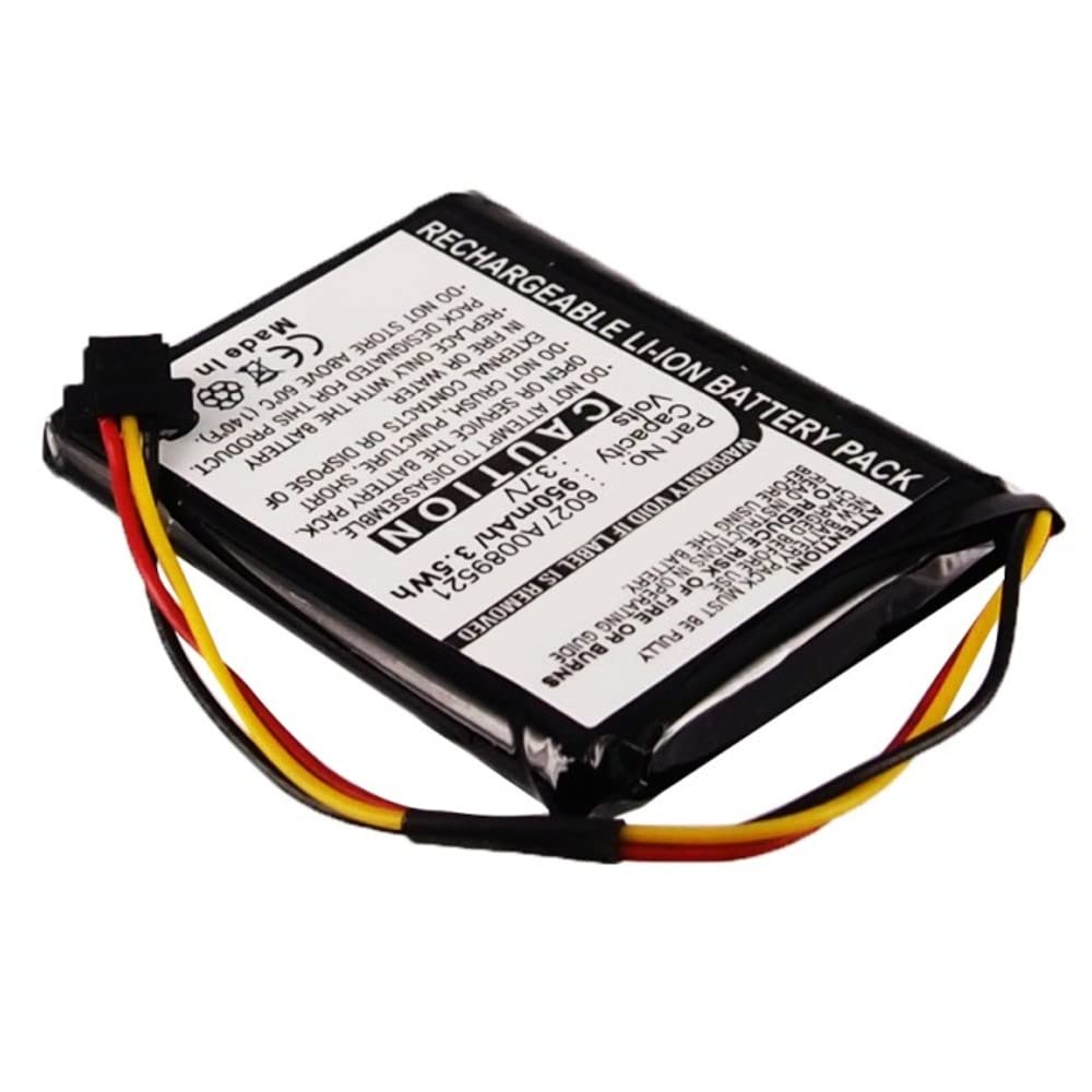 Synergy Digital GPS Battery for TomTom P2 GPS - 3.7V 950mAh Li-ion High Capacity Replacement Battery (Compatible with TomTom 6027A0089521) - Perfect for Road Trips, Navigation & Outdoor Adventures