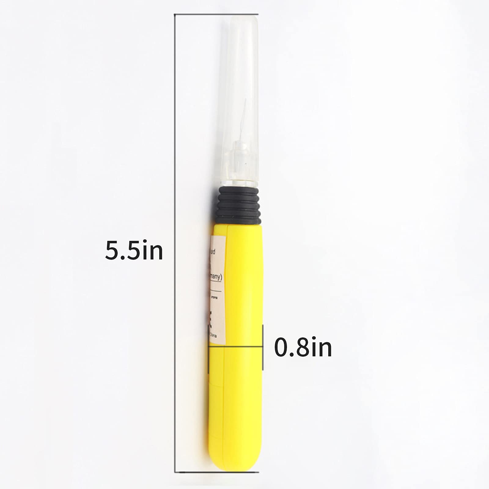 2 Pack LED Needle Threader - Illuminated Sewing Threader with Light for Easy Threading - Perfect for Sewing Machines & Hand Stitching (Batteries Included) - Ideal for Low Light Sewing & Crafting Projects