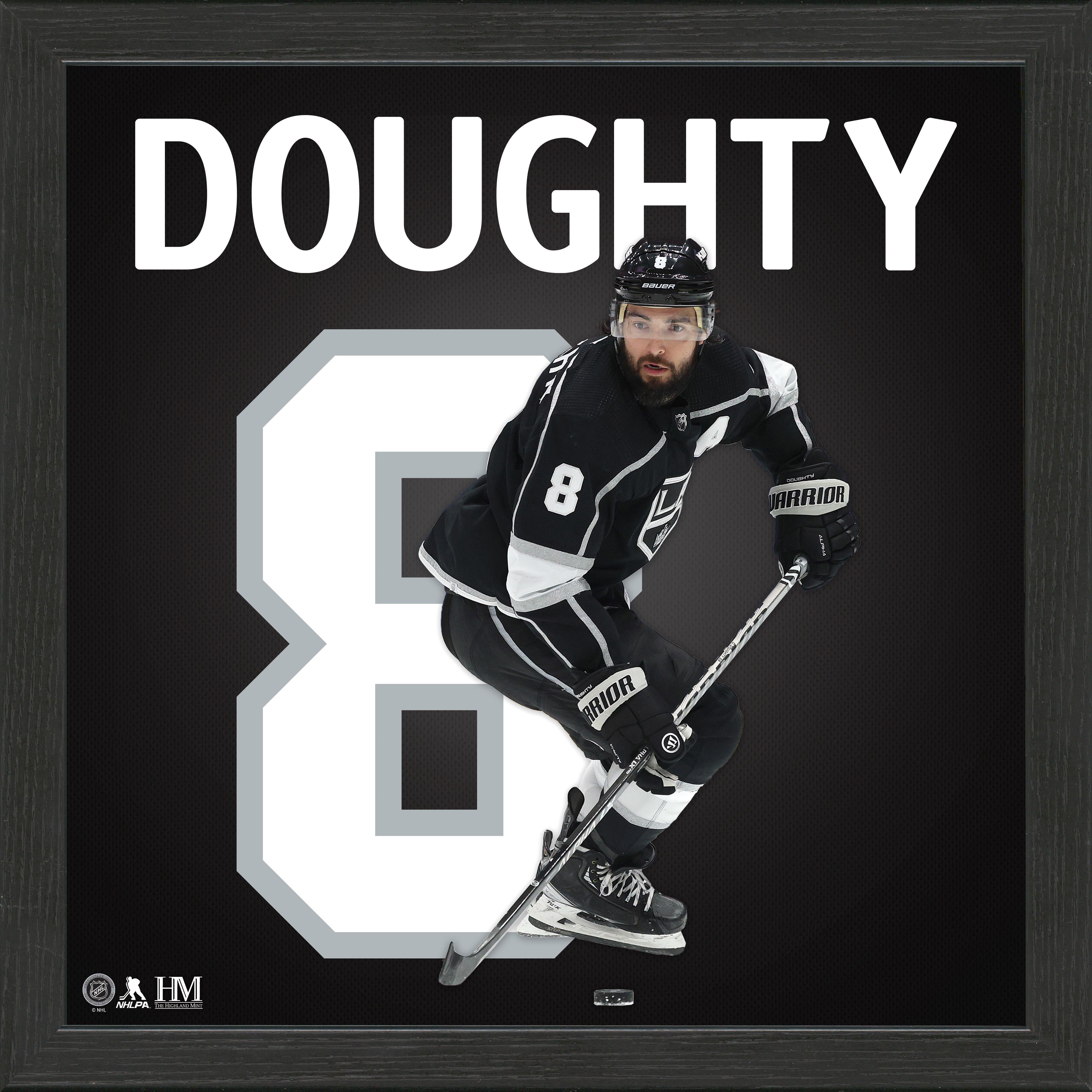 Drew Doughty Los Angeles Kings IMPACT Jersey Display Frame - Perfect for Sports Memorabilia, Fan Cave Decor & Hockey Gift Ideas