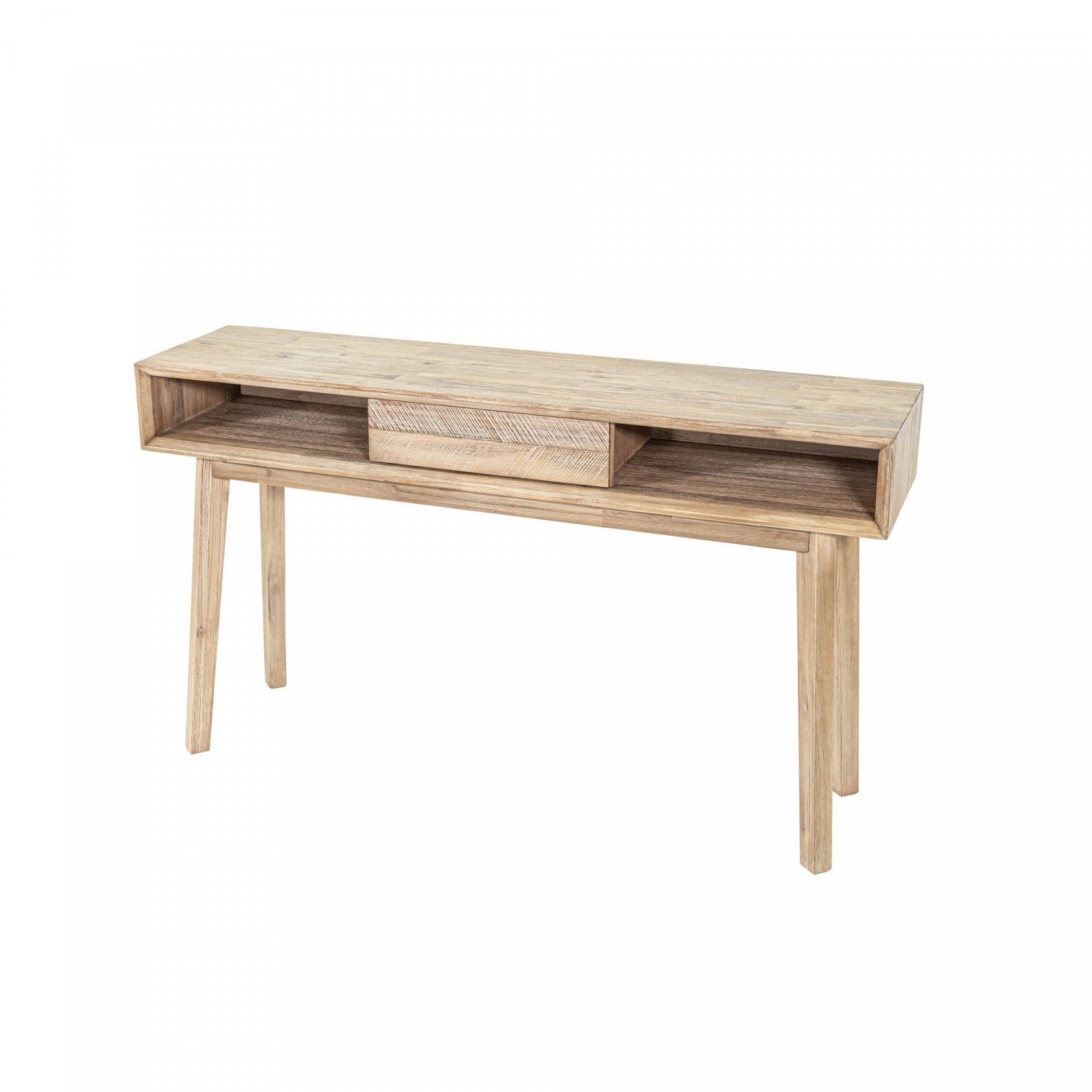 Abenra Console Table - Light Driftwood Finish Entryway Sofa Table | Perfect for Hallway, Living Room & Home Decor